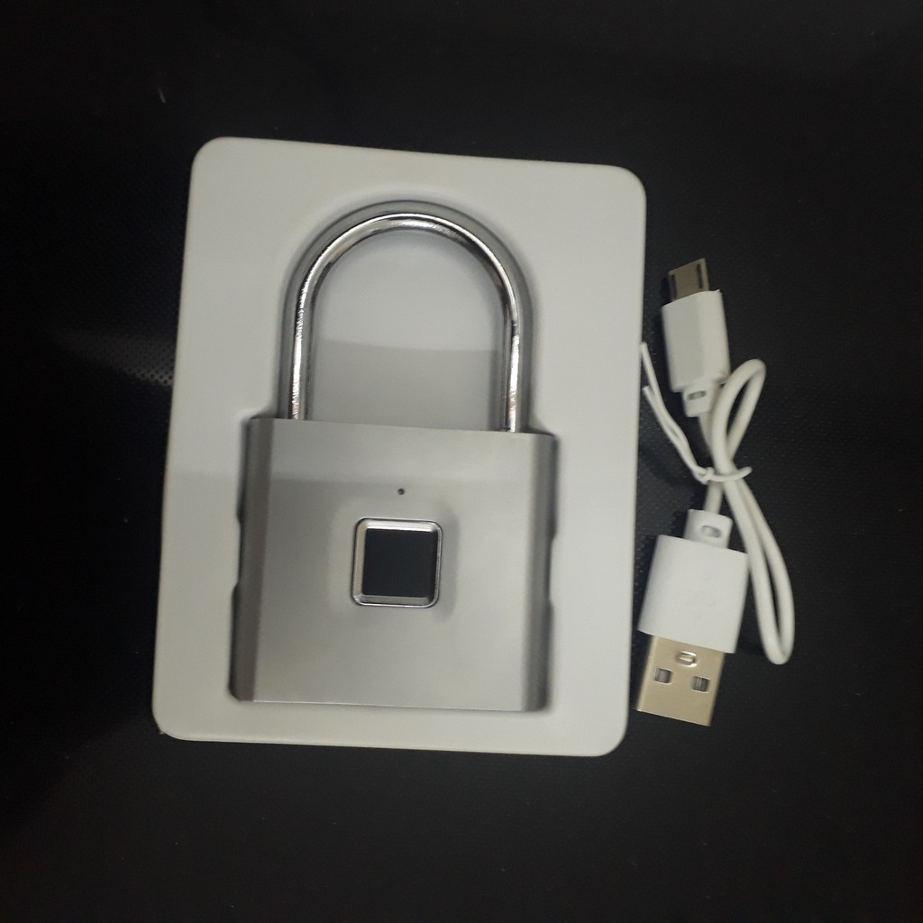 Ổ khóa vân tay cảm ứng thông minh hiện đại PADLOCK