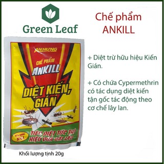 Chế phẩm Ankill diệt kiến gián côn trùng