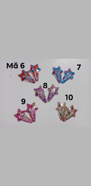 Set kẹp tóc - cột tóc