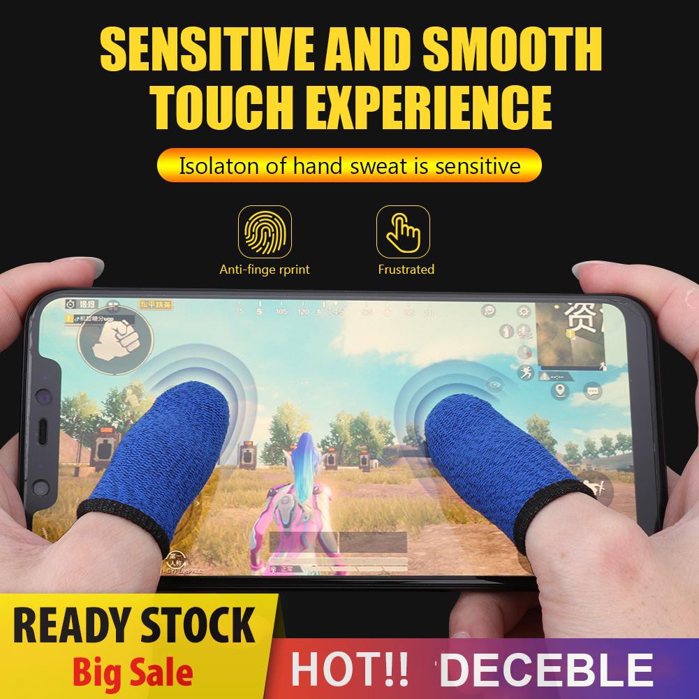Bộ 2 Vỏ Bọc Ngón Tay Thoáng Khí Chống Mồ Hôi Cho Chơi Game