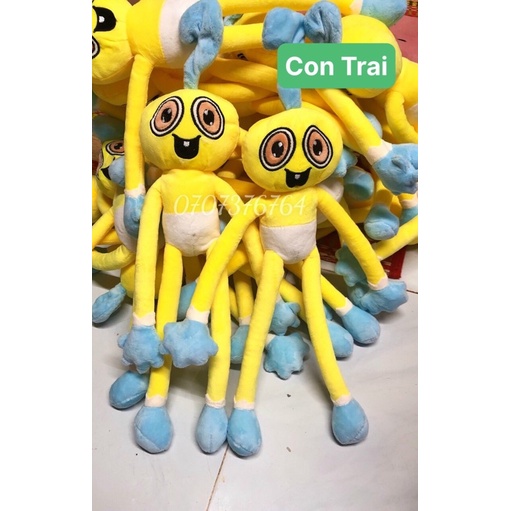 50cm THÚ BÔNG GIA ĐÌNH HUGGY WUGGY - MOMMY - DAD - Poppy Play Time - Cao Cấp - Xịn Xò