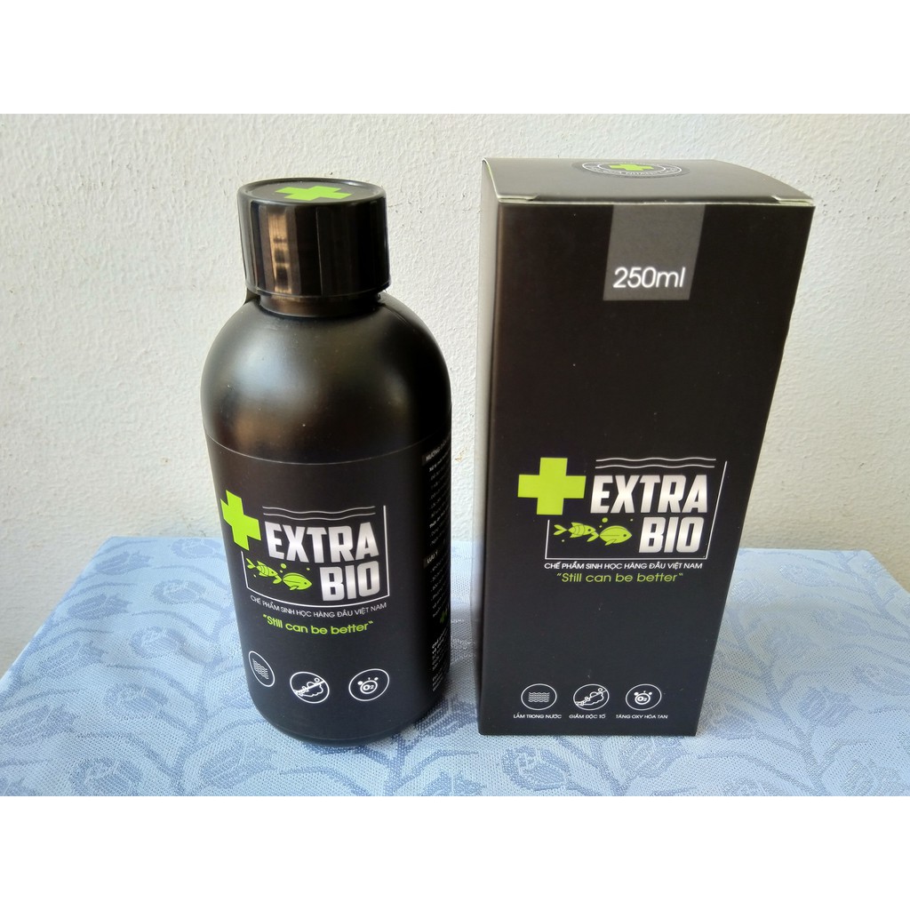 [FreeShip] Men Vi Sinh Extra Bio cao cấp cho cá cảnh (Hàng Công ty) 250ml