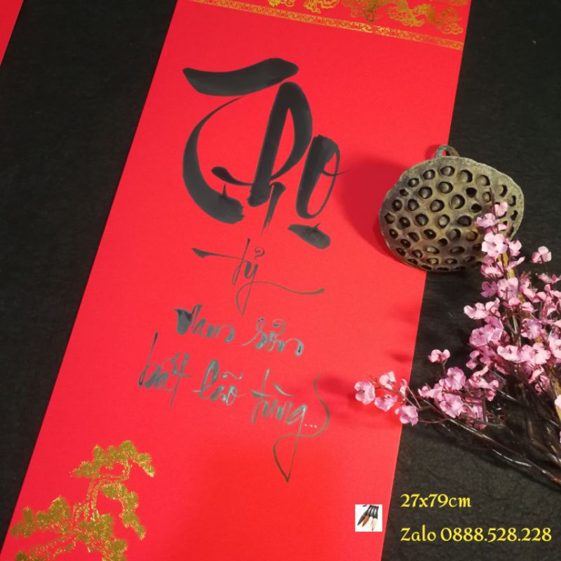 Thư pháp chữ Thọ