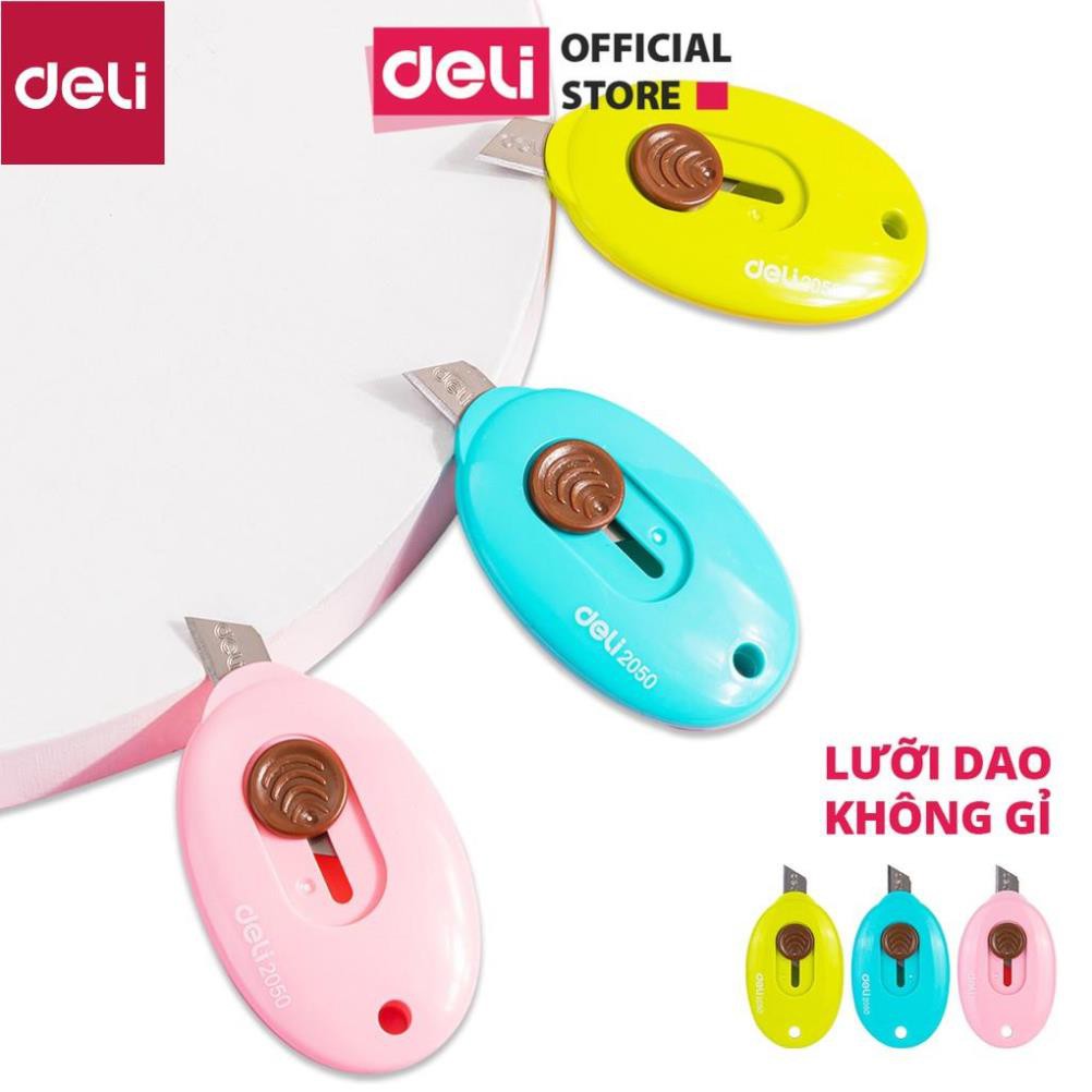 Dao rọc giấy mini 35mm Deli - E2050 [Deli]