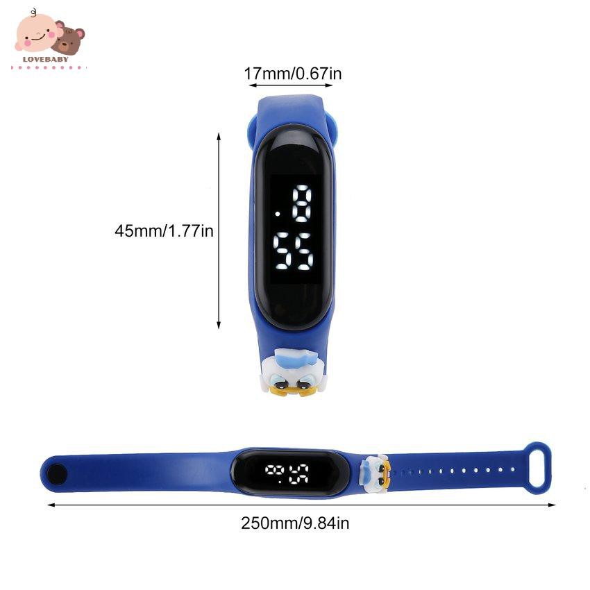 Đồng Hồ Đeo Tay Điện Tử Kiểu Dáng Thể Thao Cho Bé