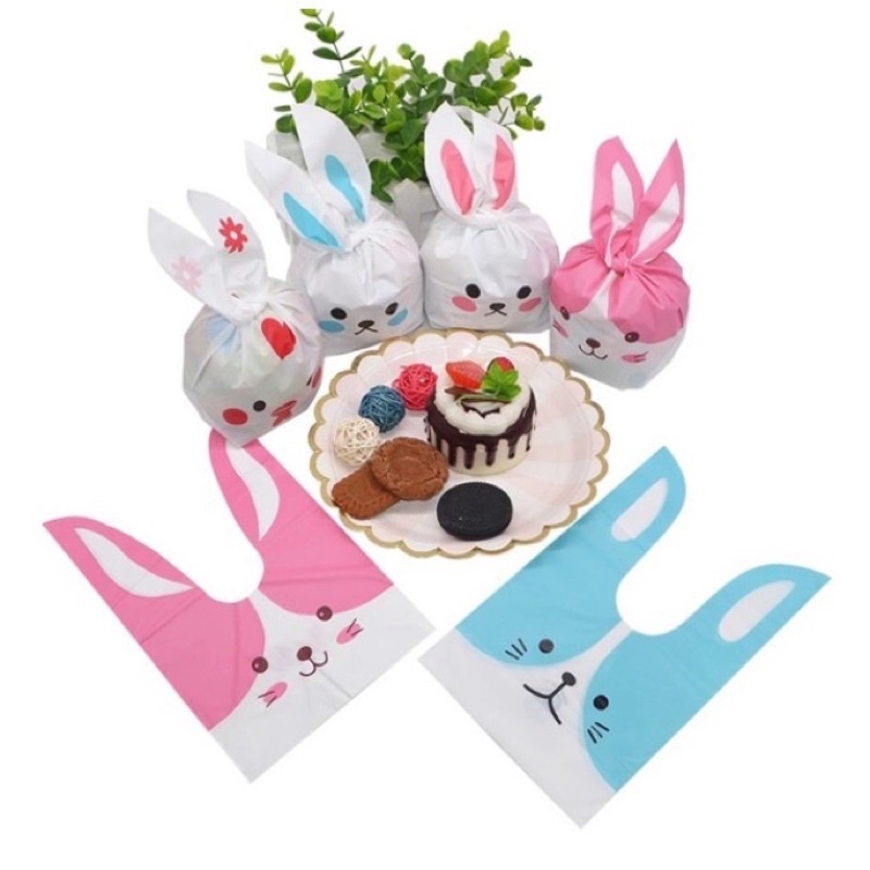 Set 10 túi chia quà sinh nhật, túi đựng bánh kẹo in hình dễ thương