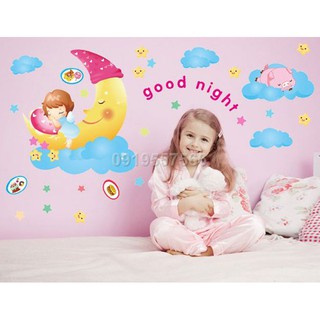 Decal chúc bé ngủ ngon