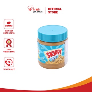 Bơ đậu phộng mịn skippy 340g