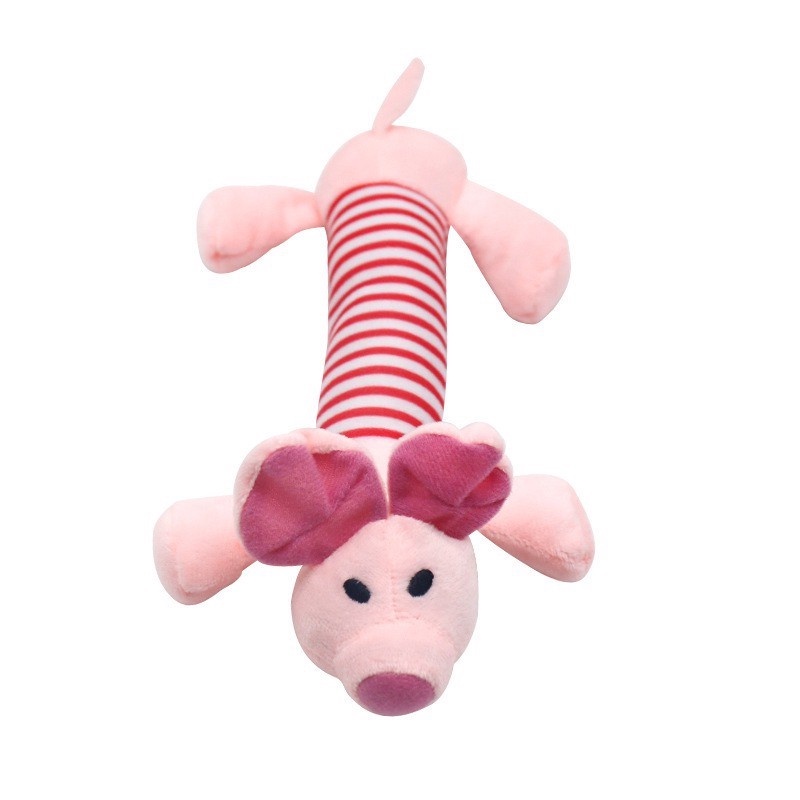 Thú Nhồi Bông Phát Ra Tiếng Kêu Hình Động Vật Đáng Yêu Cho Thú Cưng