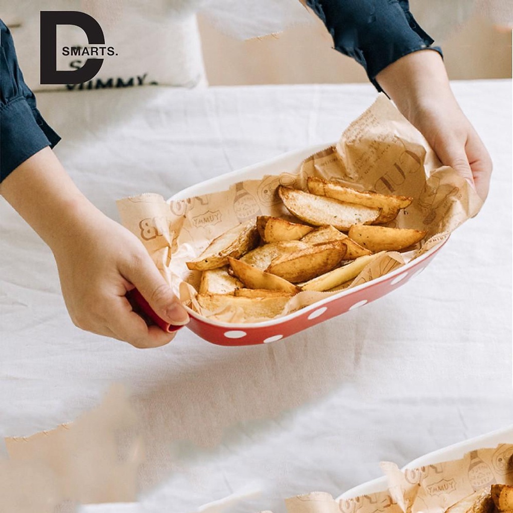 Giấy Nến Thấm Dầu Nhật Bản An Toàn Vệ Sinh Cuộn 8M Chống Bám Dính,Thấm Hút Dầu Mỡ Cực Tốt