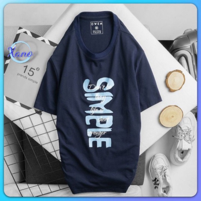 Áo Thun Nam Tay Lỡ Cotton Vải Mát Lạnh Giá Rẻ, Áo Phông Tee Basic Trắng Đen Kiểu Hàn Quốc | A01 -138 King.Shop.90 | BigBuy360 - bigbuy360.vn