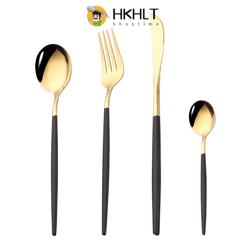 Bộ Dụng Cụ Ăn Uống Bằng Thép Không Gỉ Chất Lượng Cao