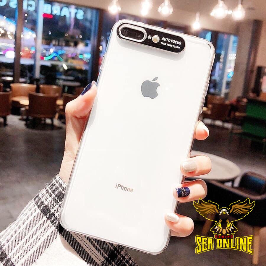 Ốp auto focus IPhone 7Plus_8Plus trong suốt bảo vệ camera | BigBuy360 - bigbuy360.vn