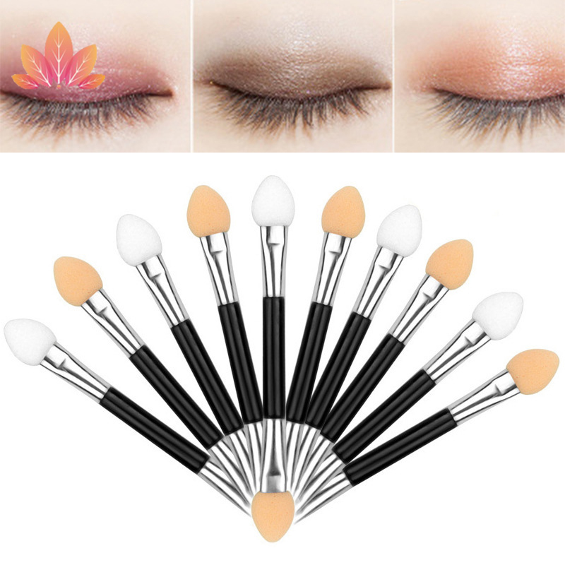 [Hàng mới về] Bộ 10 cọ trang điểm phấn mắt thiết kế hai đầu JP5