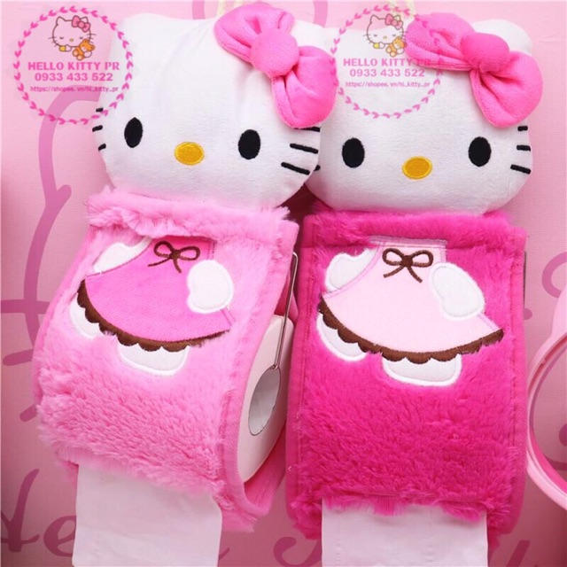 Treo khăn giấy cuộn Hello Kitty