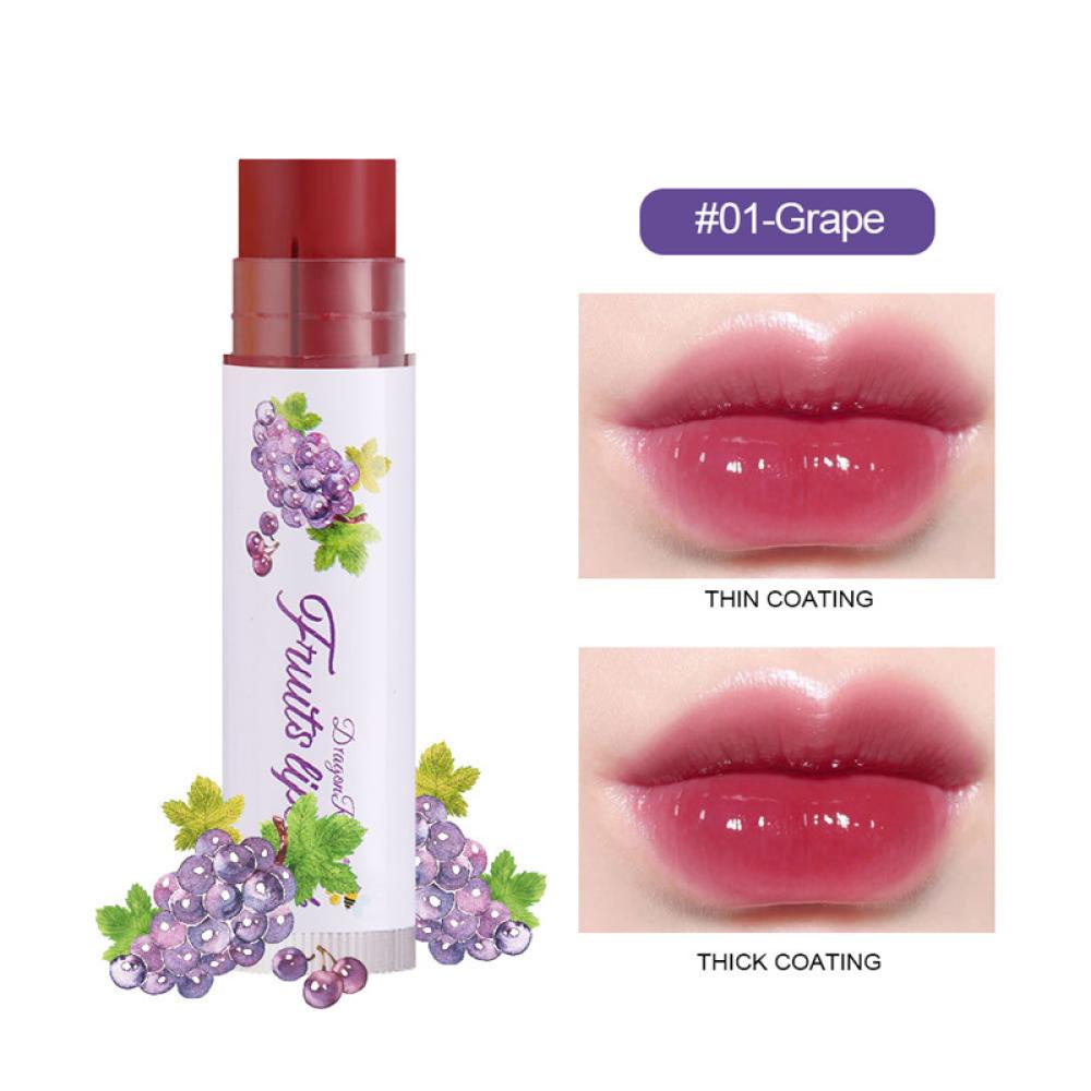 Son Dưỡng Môi Vị Trái Cây Thay Đổi Màu Sắc Theo Nhiệt Độ Tự Nhiên Lâu Trôi E3V5