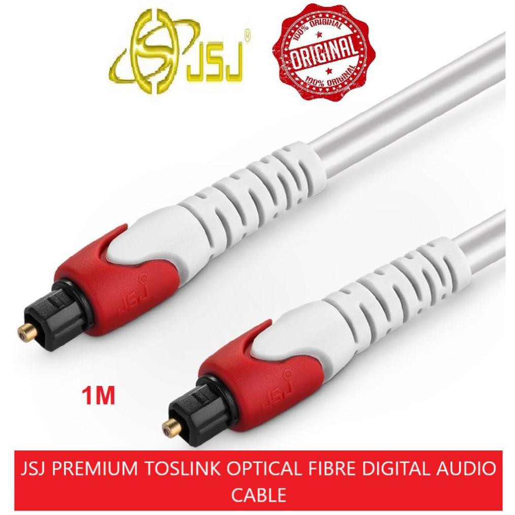 DÂY CÁP OPTICAL AUDIO QUANG TOSLINK HIỆU JSJ + CHOSEAL DÀI 1M 2M 3M - HÀNG HÃNG .