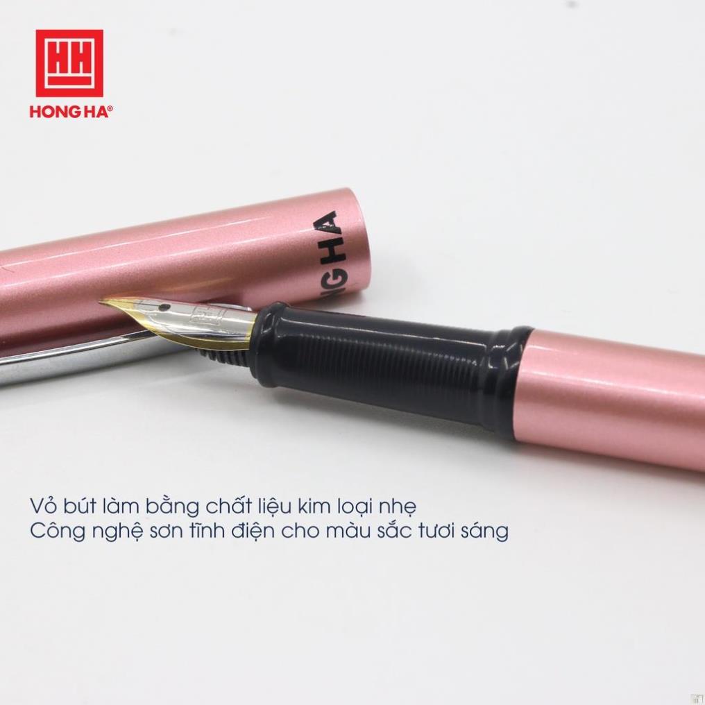 Bút máy nét hoa Hồng Hà tạo nét thanh nét đậm dành cho học sinh - 2282 - Hồng Hà