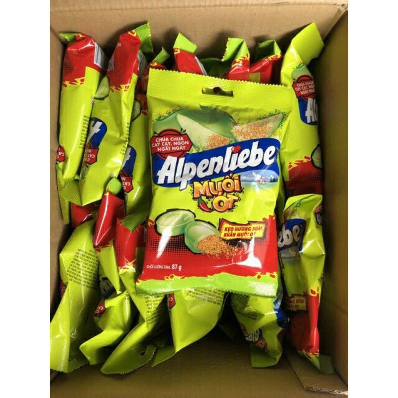 10 Viên Kẹo Anbebe Vị Xoài Nhân Muối Ớt Siêu Ngon