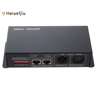 Thiết bị giải mã điều khiển đèn led 4 kênh DMX 512 4CH X 8A DC 12V - 24V chất lượng cao