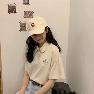 [ORDER] Áo polo thêu hoạ tiết mùa hè ulzzang