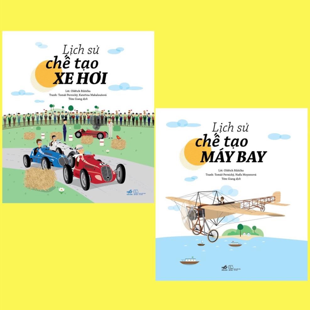 Sách - Bộ Lịch sử chế tạo (02 cuốn lẻ) ( Nhã Nam )