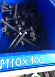 Bulong (Ốc M10 dài 10 cm ;12cm bộ có êcu)❌❌❌
