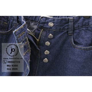 Quần short jean giả váy big size (MS 9300)