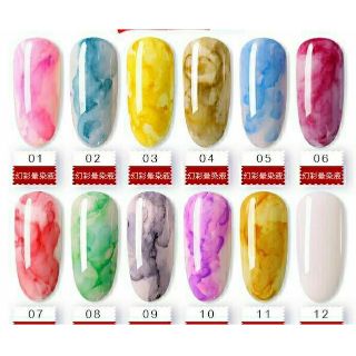 Cồn loang tạo hình móng nail