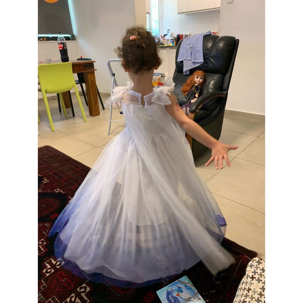 Đầm công chúa tuyết 2 Anna Elsa dự tiệc halloween Giáng Sinh sinh nhật dành cho bé gái