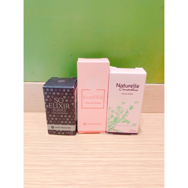 Nước hoa eau de farfum mini( giá 1 chai) mini 5ml Mon rouge yves rocher | Thế Giới Skin Care