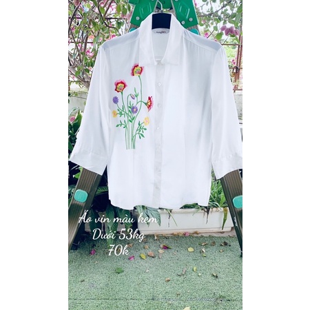 Áo sơ mi thêu kiểu