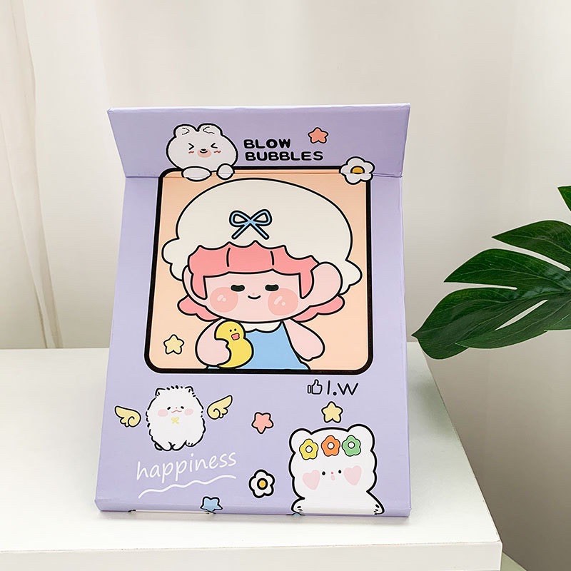 Gương giấy để bàn size trung 15*20.5cm