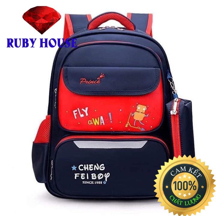 Balo cấp 1 Fly, Balo chống gù lưng cao cấp Nga-Ruby House