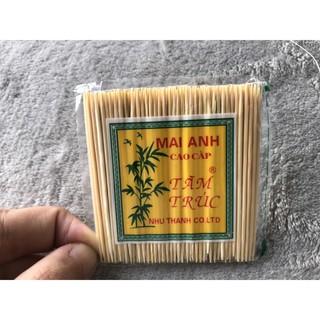 Combo 2 Bịch Tăm Tre Xỉa Răng Cao Cấp Tiệt Trùng Mai Anh