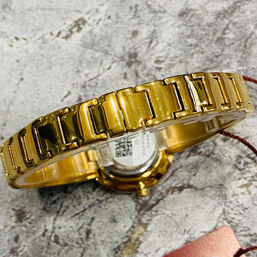 Đồng hồ Sunrise nữ chính hãng Nhật Bản L9968AA.G.D - kính saphire chống trầy - Dây đ