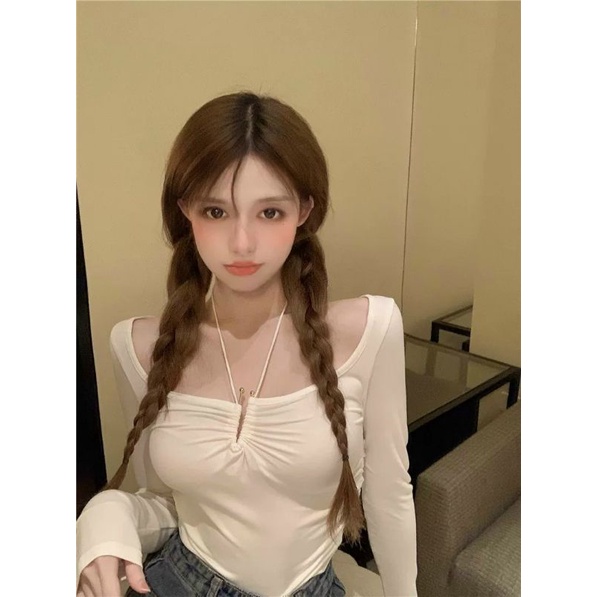 ÁO THUN BORIP TAY DÀI PHỐI DÂY CỔ MẶC ĐƯỢC 2 KIỂU