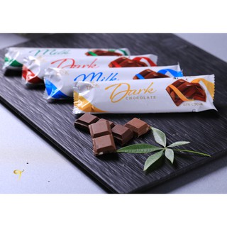 Combo 20 thanh Socola thanh 40g Đen (65%) | Henk Chocolate