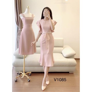 Đầm body tay bèo