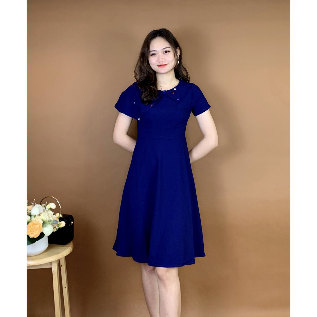 Váy xòe mango đính đá EMVY - V35 | BigBuy360 - bigbuy360.vn