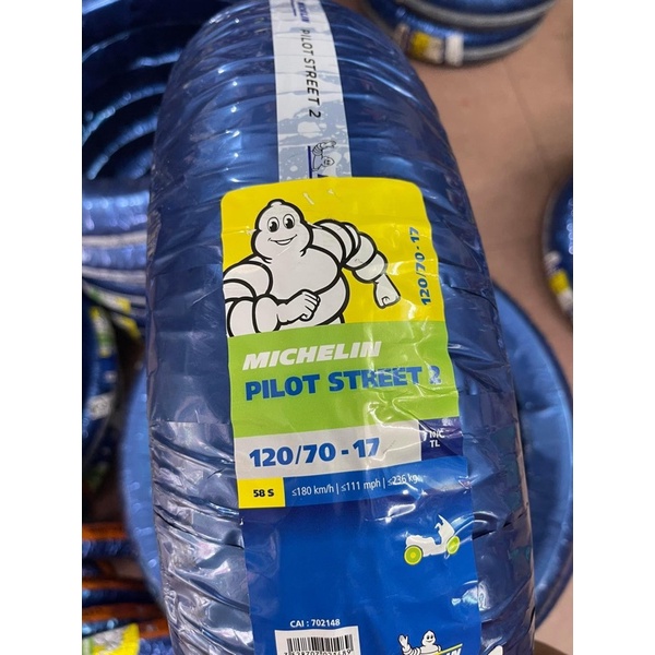 Lốp chống đinh michelin 120/70-17 ( pilot street2)