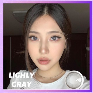 [Lens màu xám] Kính áp tròng lens mắt LIGHLY ROSE GRAY 6 MONTH - Lens Hàn Quốc 6 tháng