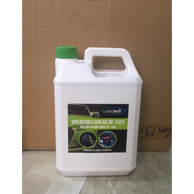 Dung dịch dưỡng và làm bóng lốp - nhựa 5L