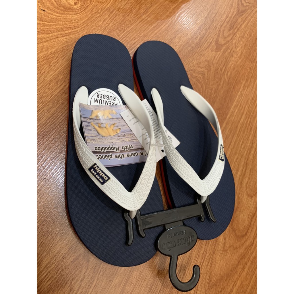 Dép Hippo cao su Thái Lan cho nam siêu nhẹ và êm size 10 (tương đương size 39-40)