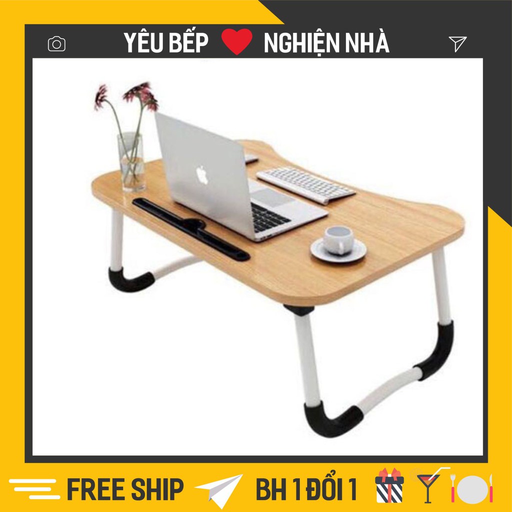 Bàn Học Gấp Gọn Thông Minh Có Khe Để Ipad