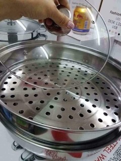 Nồi hấp đa năng 2 tầng