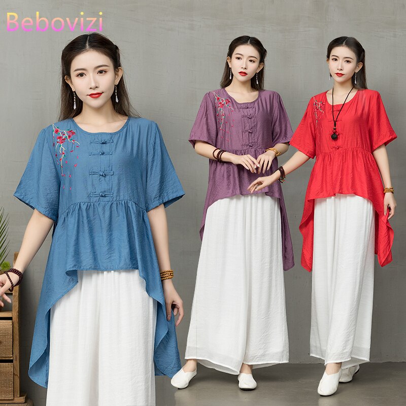 Set Đồ Hán Phục Thêu Họa Tiết Phong Cách Trung Hoa Cho Nữ | BigBuy360 - bigbuy360.vn