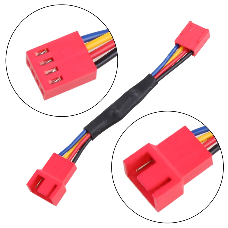 Dây Cáp Điều Khiển Nhiệt Độ Quạt CPU 4 Pin PWM