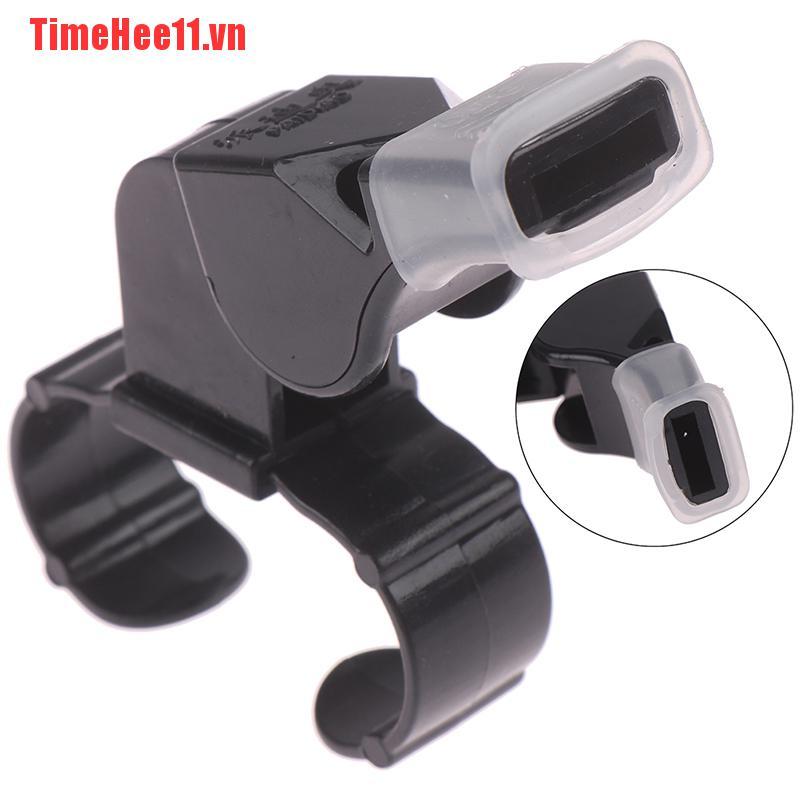 【TimeHee11】Black Plastic Pealess Finger Grip Sports Skate/Football Referee Mo