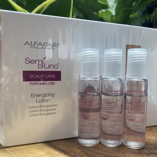 Huyết thanh chống rụng tóc Alfaparf Milano Semi Di Lino Scalp Care Energizing Lotion 12x10ml